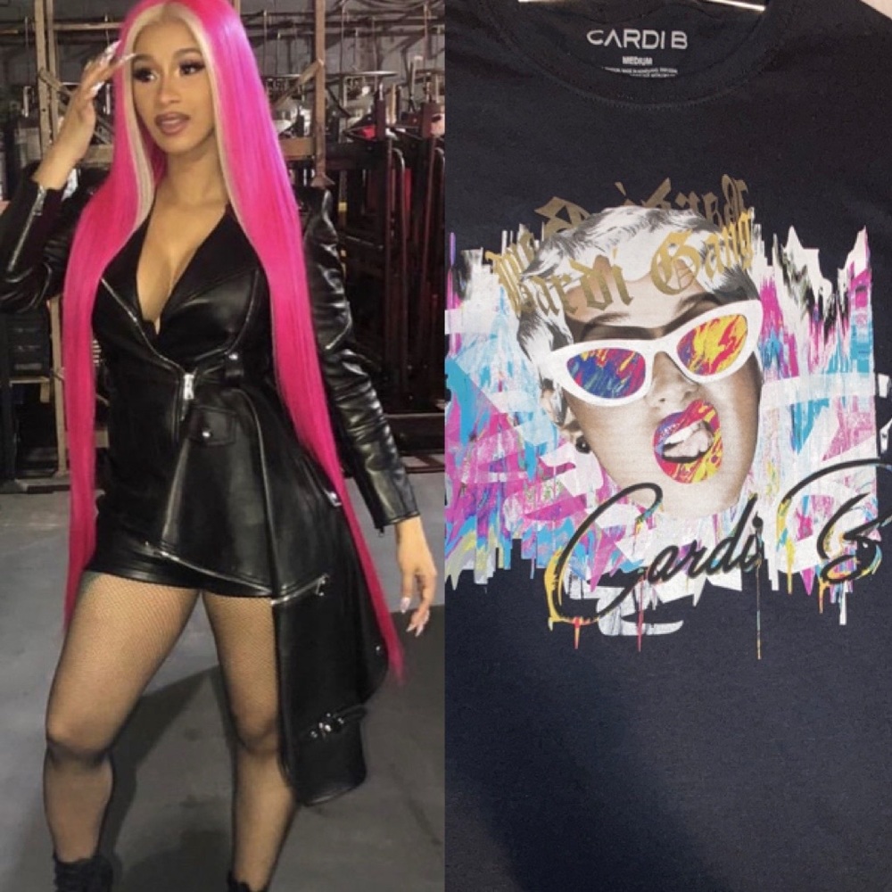 Cardi B. T-shirt Official License Merch